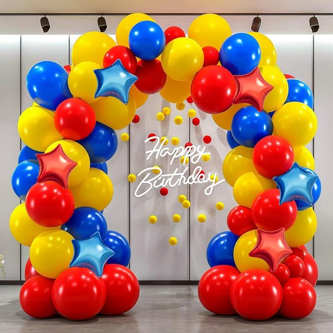 Carnival Circus Balloon Garland Arch Kit by Unknown