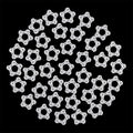 30 Pcs Balloon Clips, Plastic Flower Shaped Reusable Balloons Arch Clip Holders by Unknown