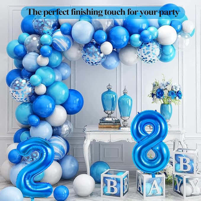Number 20 Balloons for 20th Birthday Party Decorations, 0-100 Large No.20 - Image 5