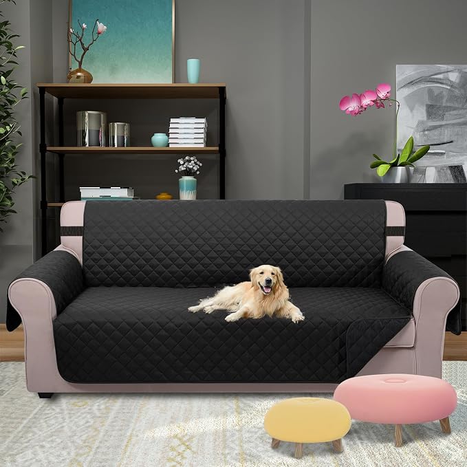 U-NICE HOME Large Sofa Cover Reversible Couch Cover - Image 2