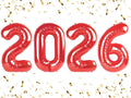 Number Balloons Red 2026 Balloon 40 inch by Enyeopd