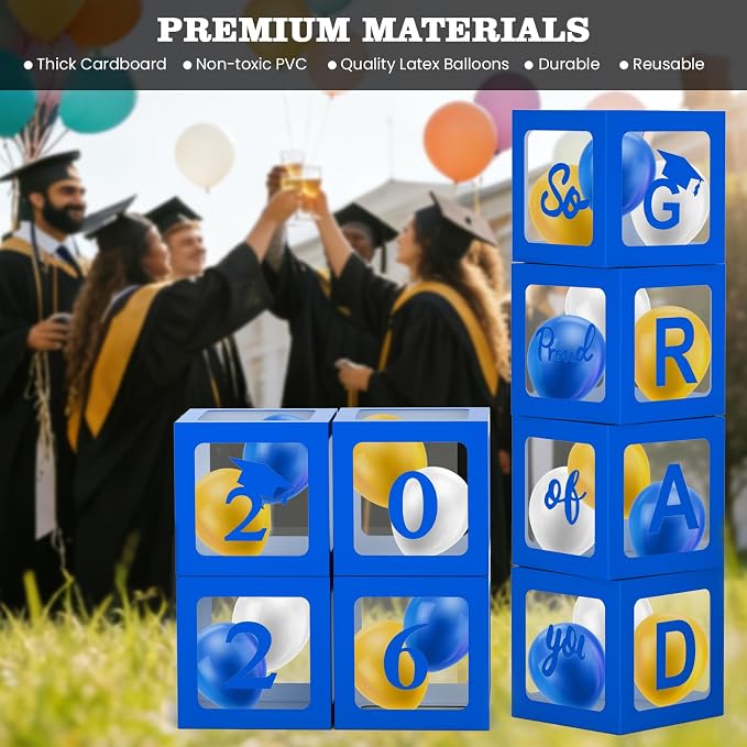 2026 Graduation Party Decorations, Class of 2026 Party Supplies - Image 4