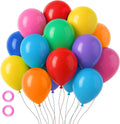 Voircoloria 105pcs Colorful Rainbow Party Latex Balloons, 12inch | by Voircoloria