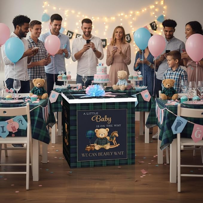 AmazingSpark 28in Giant Gender Reveal Gift Box - Image 7