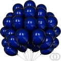 100 Pack 12 inch Navy Blue Latex Balloons by PatiCool