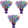 PMU 3 Pcs Multicolor Graduation Balloon Weights, Graduation Centerpieces by PMU