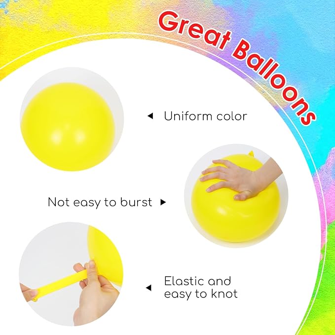 60pcs Colorful Balloons 12inch - Image 3
