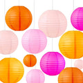 Vivid Color Paper Lanterns Set by AimtoHome