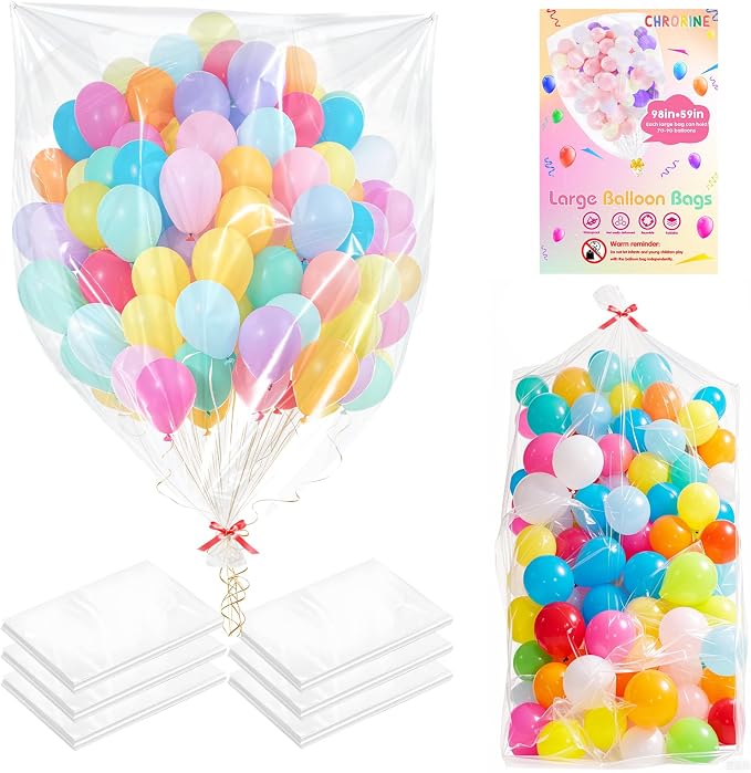 CHRORINE 2 Pack Large Balloon Bag by CHRORINE