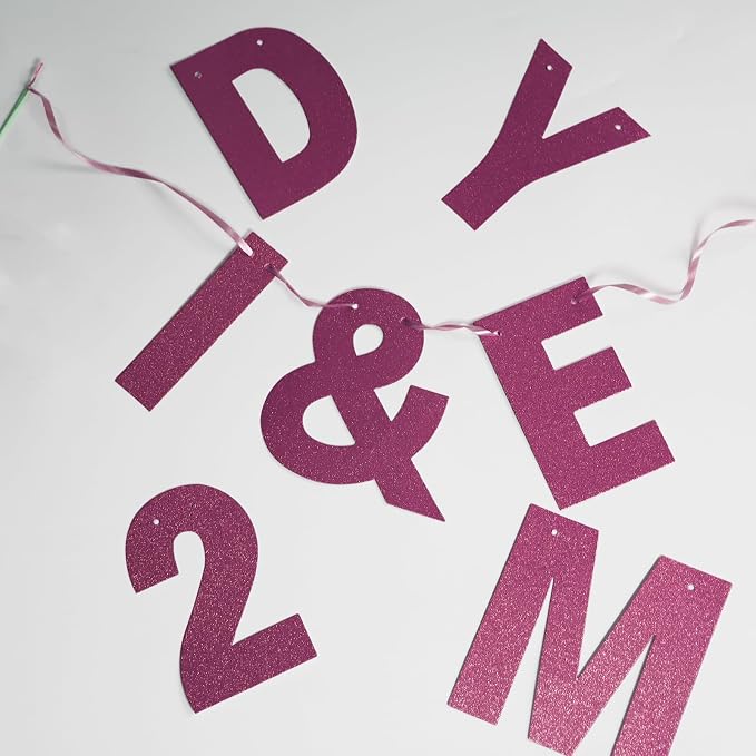 116 Pcs DIY Glitter Customizable Banner Kit Custom Banner Including 111 Letters - Image 3