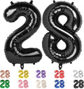 28 Balloon Numbers Large 40Inch by Mluchee