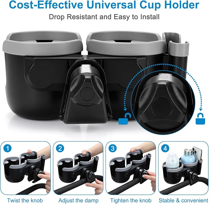 Accmor Stroller Cup Holder - Image 7