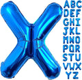 Lovoir 40 Inch Large Blue Letter X Balloons Big Size Jumbo Mylar Foil Helium by Lovoir