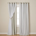 TOWN & COUNTRY LUXE Talia Double Layer Indoor Curtains, Sheer and Room by TOWN+%26+COUNTRY+LUXE