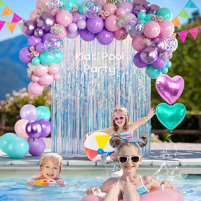 Mermaid Balloons Garland Arch Kit - Image 4