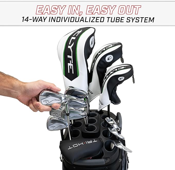 Izzo Ultimate Organizer Golf Cart Bag