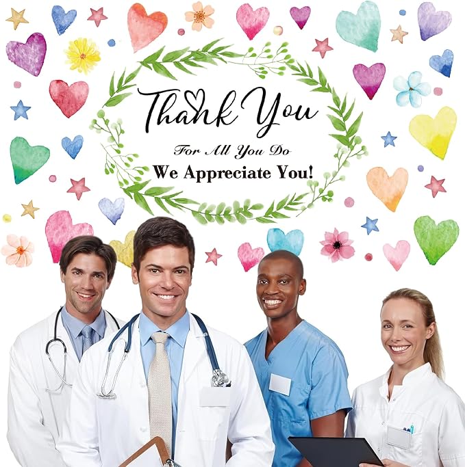 Colorful We Appreciate You Banner Thank You - Image 4