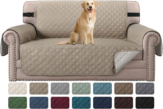 H.VERSAILTEX Sofa Protector for Dogs/Cats/Pets Sofa Covers Slipcover Quilted by HVERSAILTEX