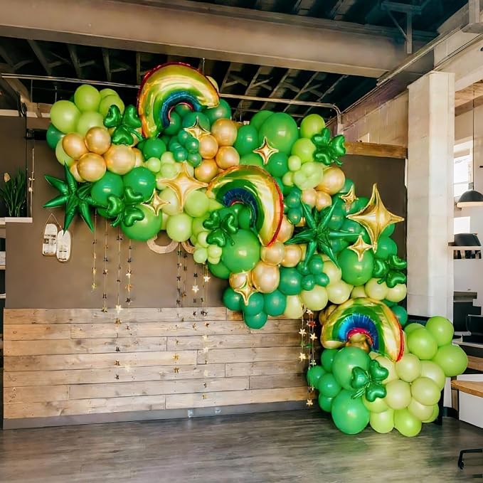 Green Balloon Arch Kit, Summer Party, St. Patrick's Day Decoration - Image 8