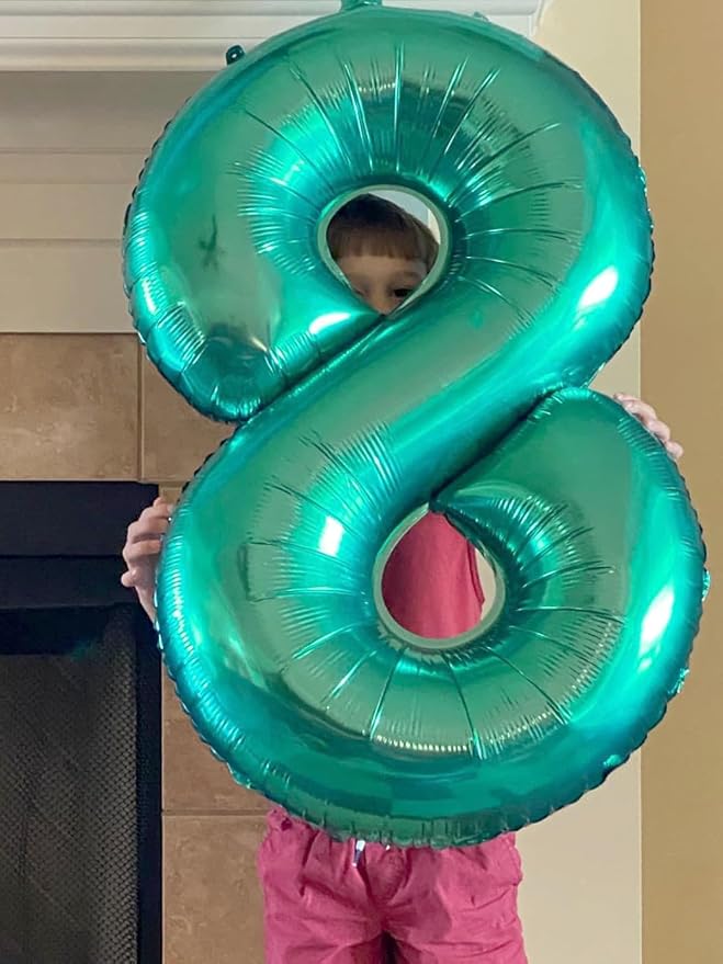 Number 8 Balloons 40 Inch for 8 18 Birthday Party Decorations, - Image 3