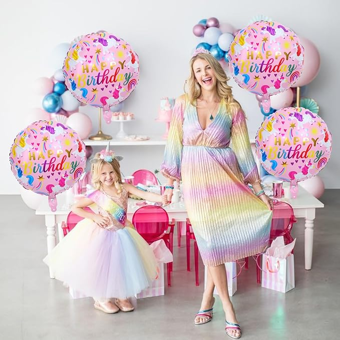 18 Inch Unicorn Balloons for Party Decor - Image 4
