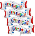 Happy Birthday Balloons Colorful Birthday Balloon Banner by OSAMUHA