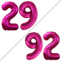 Number 29 Balloons for 29th Birthday Party Decorations, 42 Inch Jumbo Foil by GOER