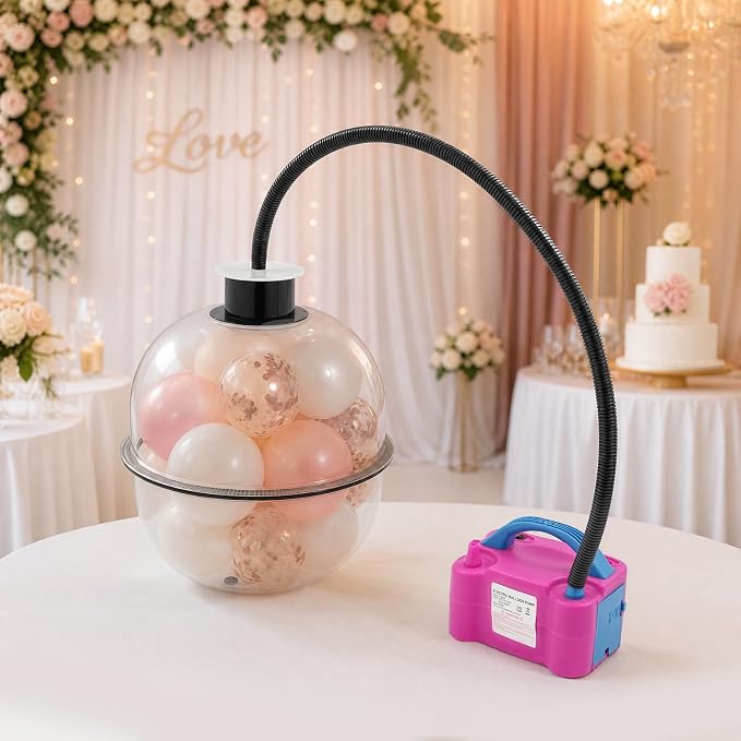 Balloon Stuffer Set 600W, Tabletop Balloon Filling Stuffer - Image 2