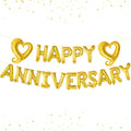 KatchOn Gold Happy Anniversary Balloons 18 Inch, Anniversary Decorations | by KatchOn