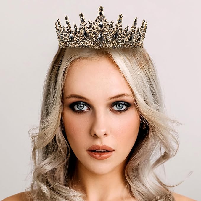 Fesciory Birthday Crown for Women, Adult Fit, Coming of Age Gifts & Halloween - Image 2