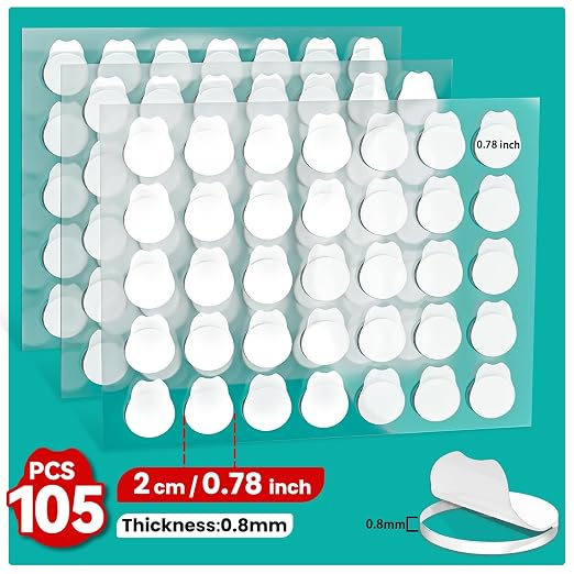 Double Sided Sticky Tape Dots, Balloon | No Glue Residue Removable Stickers - Image 2