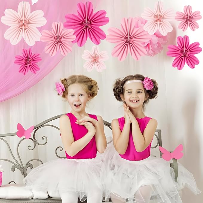 Paper Fans Party Decorations Paper Flowers Decorations - Image 3