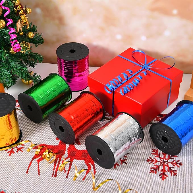 Rose Red Ribbon, 500 Yard Curling Ribbon - Image 6
