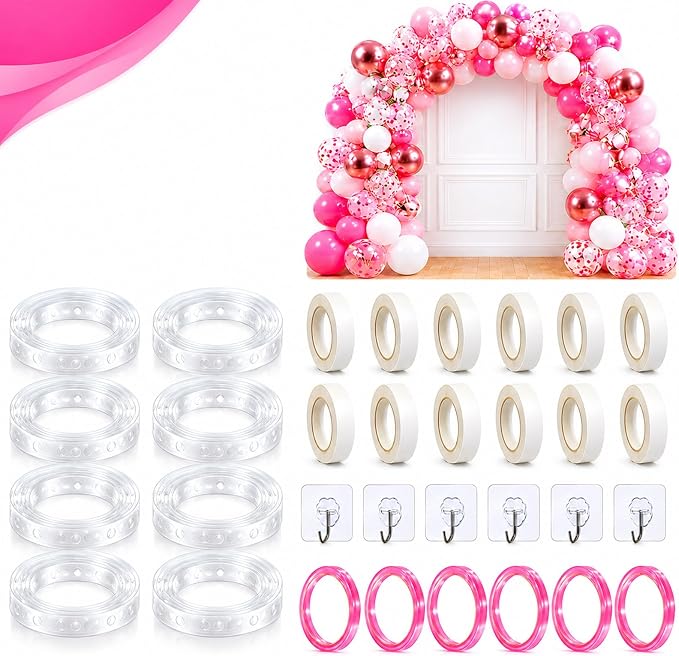 Balloon Arch Strip Kit, 98.4ft Balloon Garland Tape by HXHWISE
