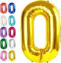 Gold Number 0 Balloon 40 inch, Balloon numbers party supplies, deco photo shoot by Upgesy