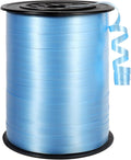 500 Yards Light Blue Curling Ribbon, 1/5 Inch Wide Balloons String Ribbons by Unknown