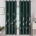 Green Room Darkening Curtains 72 Inches Long by ESTELARTEXTILER
