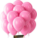 Pro Duralatex Pink Extra-Thick Balloons 100 Pack 12 inch | Pink Balloons by Bezente
