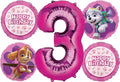Skye Everest 3rd Birthday Party Supplies Girl Paw Pups on Patrol Balloons by Anagram