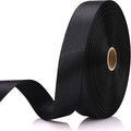 7/8 Inch 60 Yards Black Satin Craft Ribbon-Single Face Polyester Ribbon by Unknown