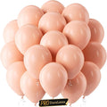Pro Duralatex Pastel Orange Extra-Thick Balloons 120 Pack 10 inch | Light by Bezente