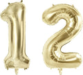 Number 12 Balloons for 12th Birthday Party Decorations, 40 Inch 0-100 by Joycard