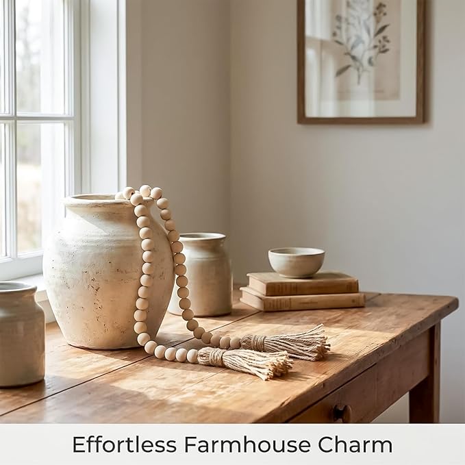 RAINFLOW Wood Bead Garland - Image 3