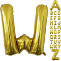Letter Balloons Gold Party Balloon by United-UnicornsParty