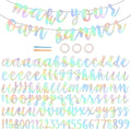 BEISHIDA 116 PCS A-Z DIY Letter Banner Kit Make Your Own Banner，Including 111 by Beishida