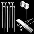 JJUNW 20 Pcs Balloon Sticks, Long Plastic Balloon Sticks by Unknown