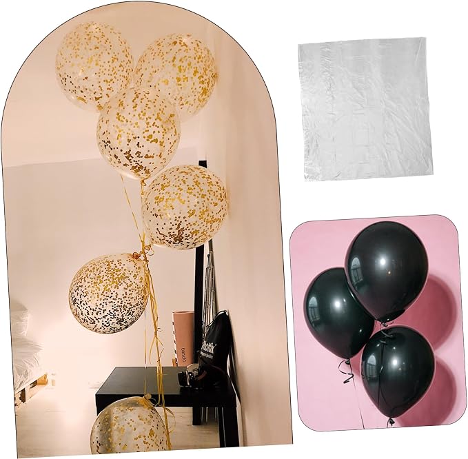 5pcs Balloon Storage Bags Balloon Carrying Pouches Plastic Organizers - Image 3