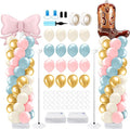 Lunmon 2 Sets Boots or Bows Gender Reveal Decorations, Western Boots or Bows by Lunmon