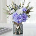 Leftover Fake Flowers in Vase, Faux Flowers in Vase, Table Centerpieces by LEFTOVER