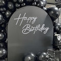Happy Birthday Sign for Backdrop by MASTRON